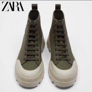 ZARA CANVAS SHOES